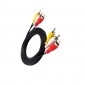 Cable HAVIT 3RCA a 3RCA 1.5mts