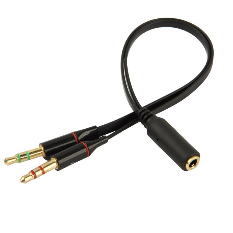 Cable HAVIT G04 3.5H a 2x3.5M 26CM SPLITTER