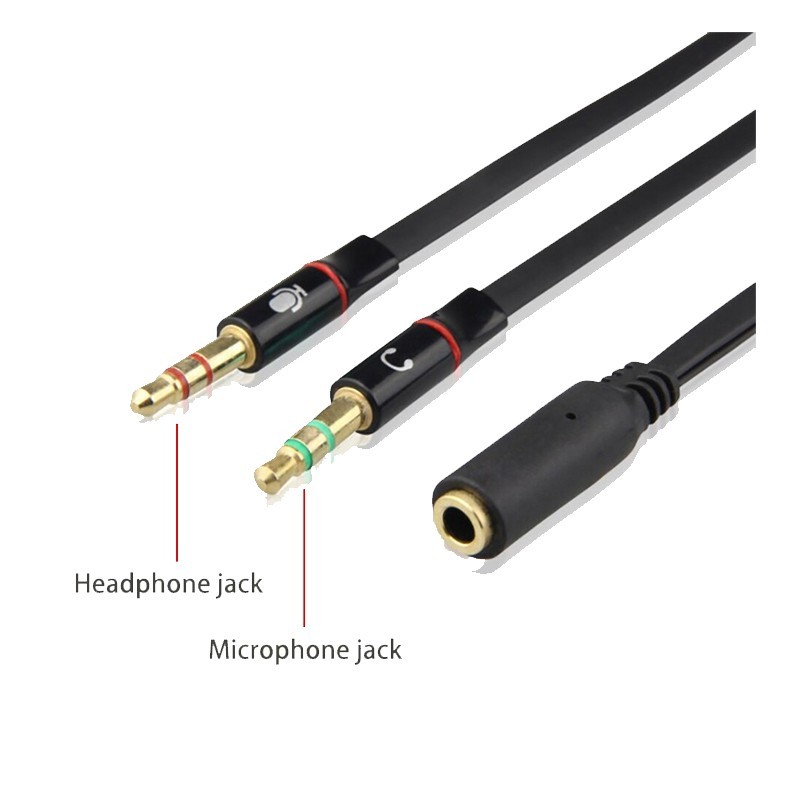 Cable HAVIT G04 3.5H a 2x3.5M 26CM SPLITTER