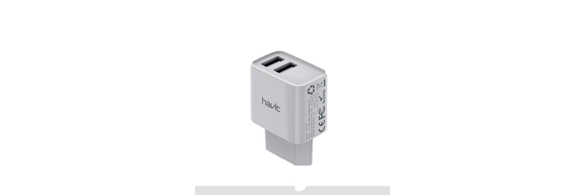 Cargador HAVIT ST-H131p de Pared USB