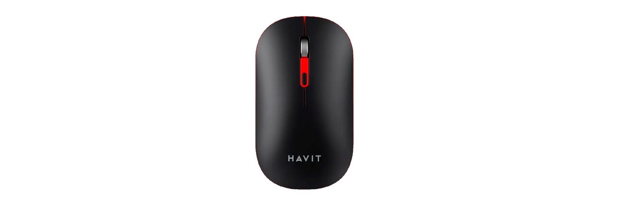 Mouse Havit MS60WB Bluetooth, Wireless y USB