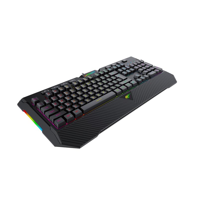 Teclado HAVIT Gamer KB486L Semi-Mecánico