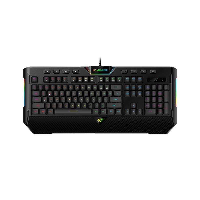 Teclado HAVIT Gamer KB486L Semi-Mecánico