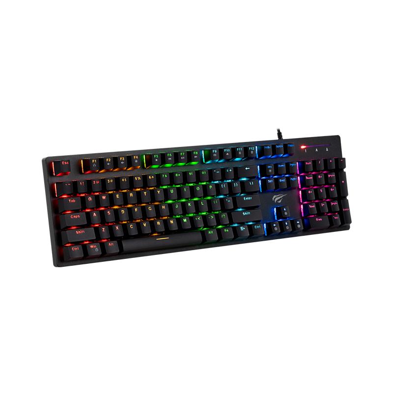 Teclado HAVIT Gamer KB858L Mecánico