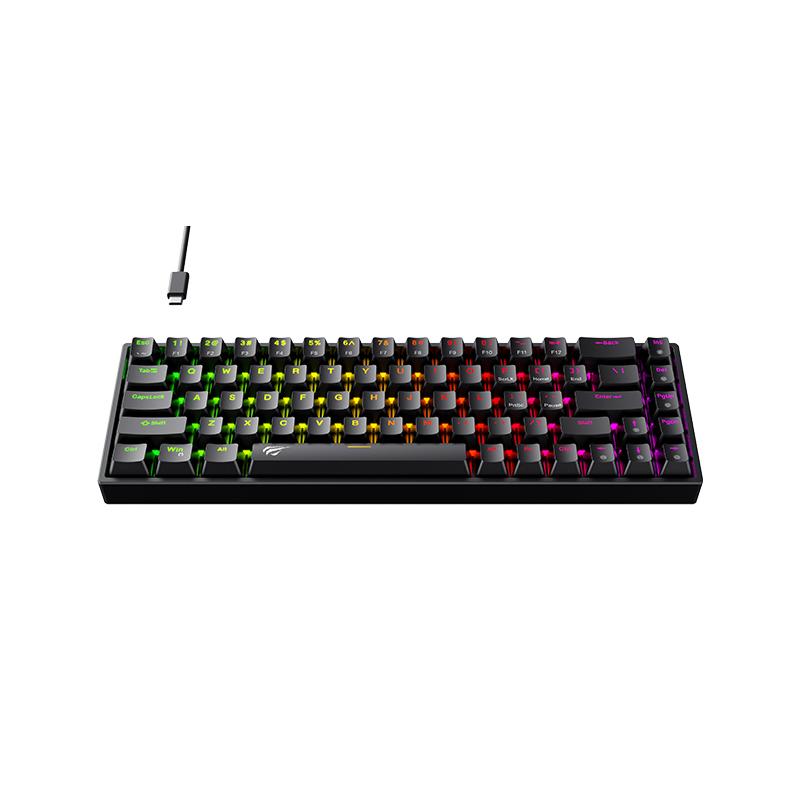 Teclado HAVIT Gamer KB865L Mecánico Corto