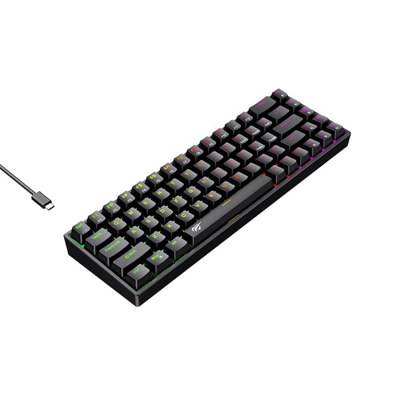 Teclado HAVIT Gamer KB865L Mecánico Corto