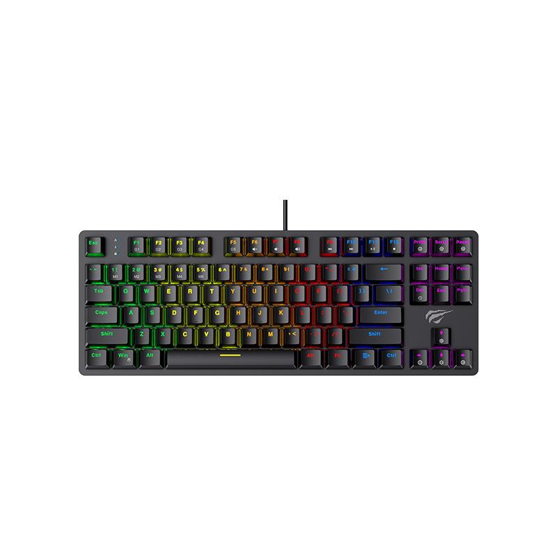 Teclado HAVIT Gamer KB869L Mecánico Corto