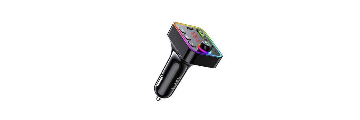 Modulador Havit Bluetooth FM 819 RGB