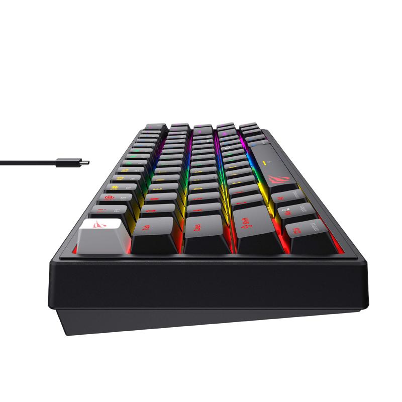 Teclado HAVIT Gamer KB874L Mecánico