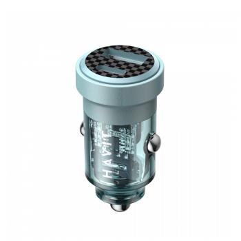 Cargador Havit CC2016 12V a 1 USB + 1 Tipo C (60W)