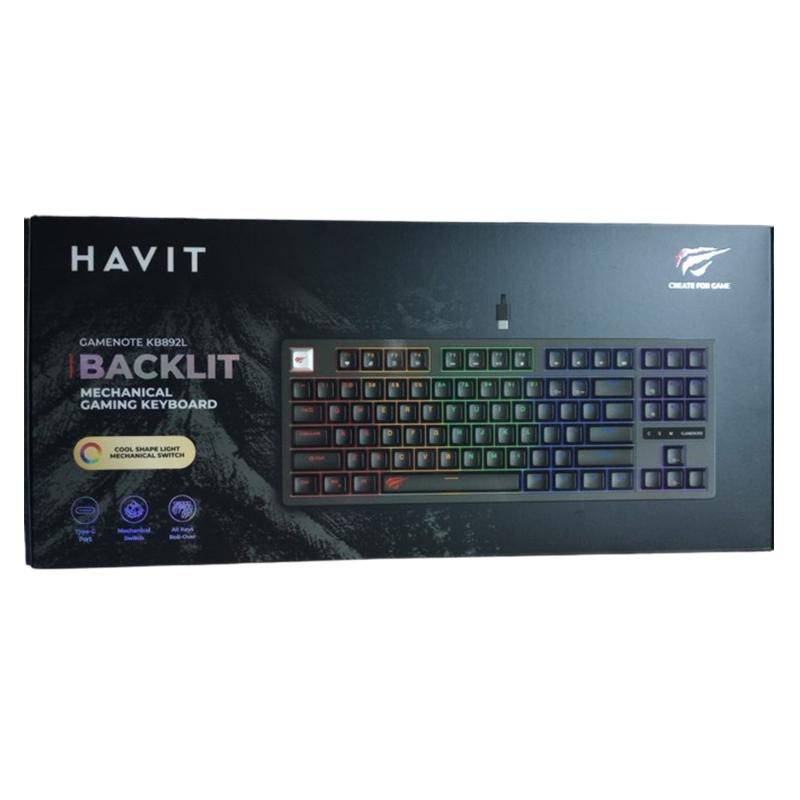 Teclado Havit Mecánico Gaming KB892L