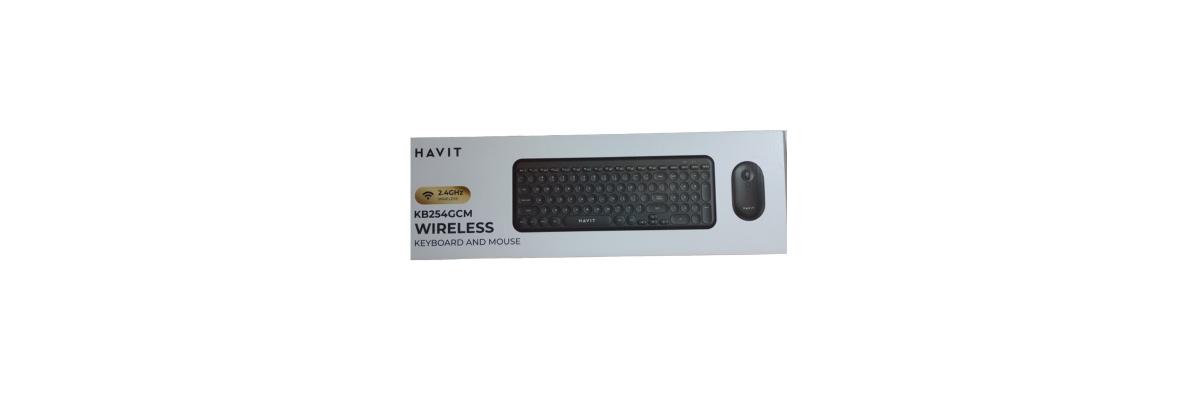 Teclado Havit Combo Wireless KB254GCM