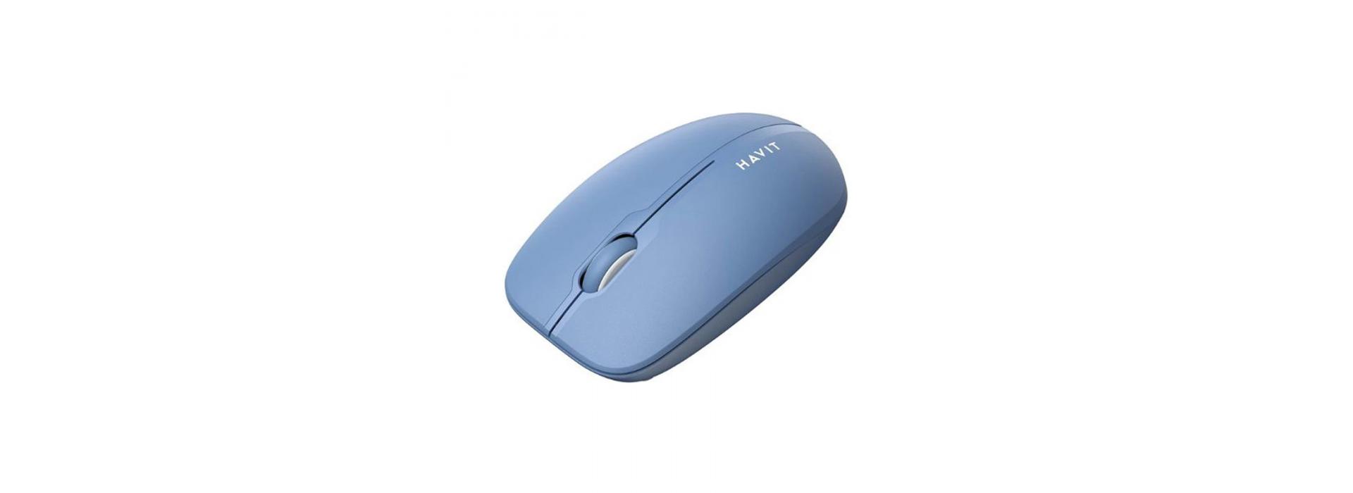 Mouse Havit MS53WB Bluetooth, Wireless y USB