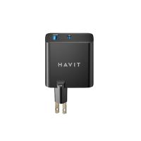 Cargador Havit 110V a Tipo C+USB+ carga Inalámbrica UC45W