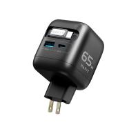 Cargador Havit 110V a Tipo C+USB+ carga Inalámbrica UC253