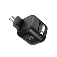 Cargador Havit 110V a Tipo C+USB+ carga Inalámbrica UC253