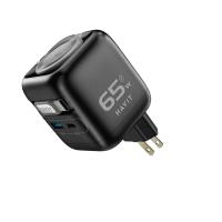 Cargador Havit 110V a Tipo C+USB+ carga Inalámbrica UC253