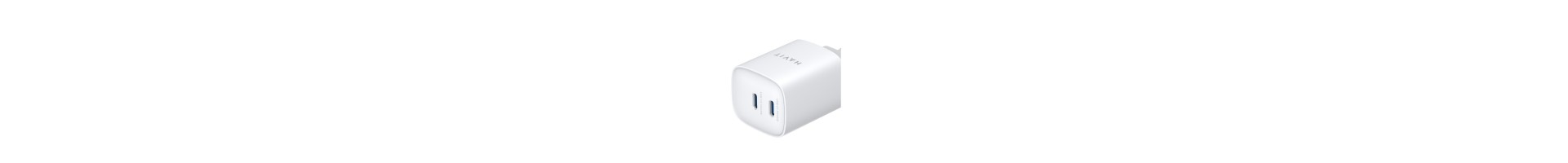 Cargador Havit 110V a 2 Tipo C UC45W