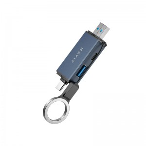 HUB HAVIT USB y TIPOC HB 4040 USB 3.0
