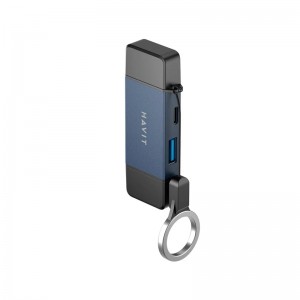 HUB HAVIT USB y TIPOC HB 4040 USB 3.0