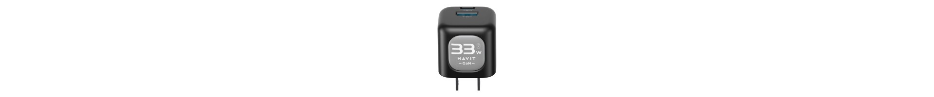 Cargador Havit 110V a Tipo C+USB UC230