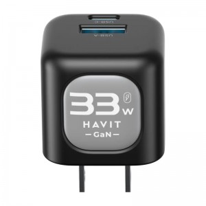 Cargador Havit 110V a Tipo C+USB UC230