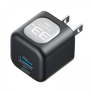 Cargador Havit 110V a Tipo C+USB UC230
