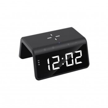 Reloj Havit W320 Despertador y Cargador Inalámbrico