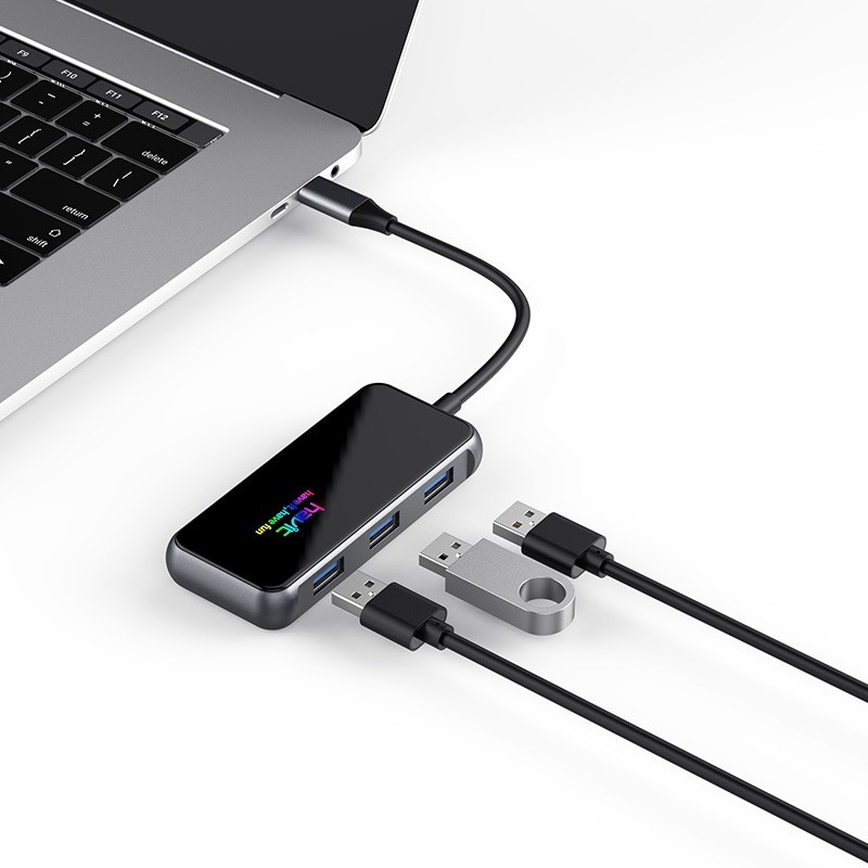 HUB HAVIT HB4012 Tipo C RGB