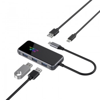 HUB HAVIT HB4012 Tipo C RGB